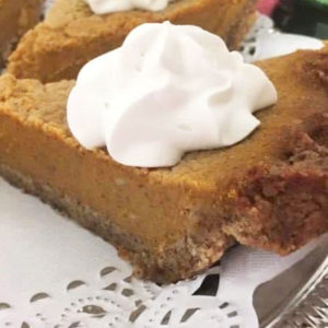 keto pumpkin pie