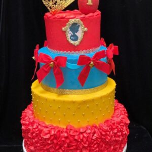 4 tier celebration cake